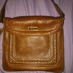Cole Haan brown satchel